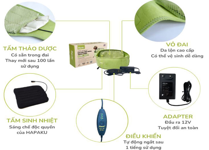 Cách sử dụng đai lưng thảo dược