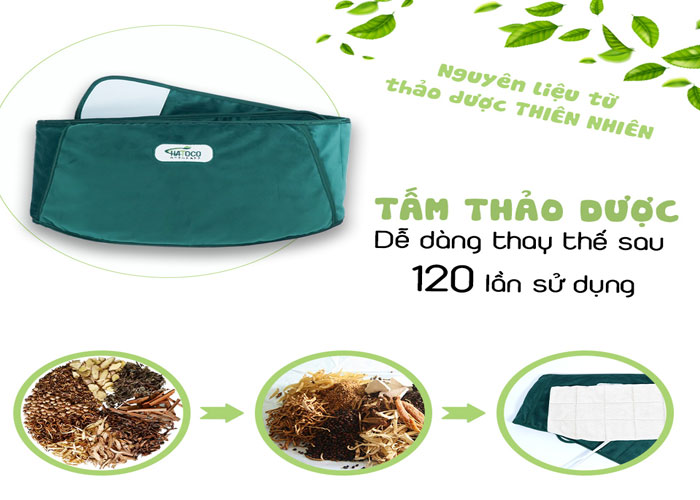 Cách làm nóng đai lưng thảo dược trước khi sử dụng để tăng hiệu quả