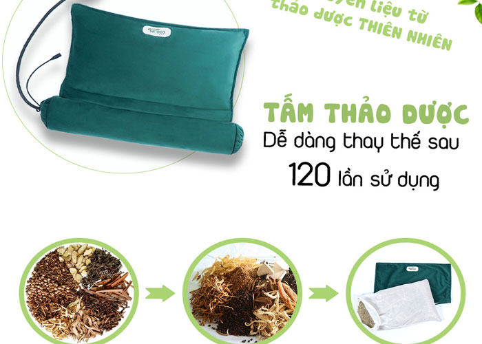 Gối thảo dược có mùi dễ chịu không?