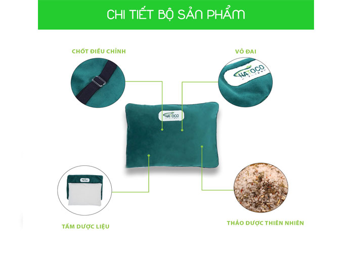Thành phần trong gối thảo dược gồm những loại nào?