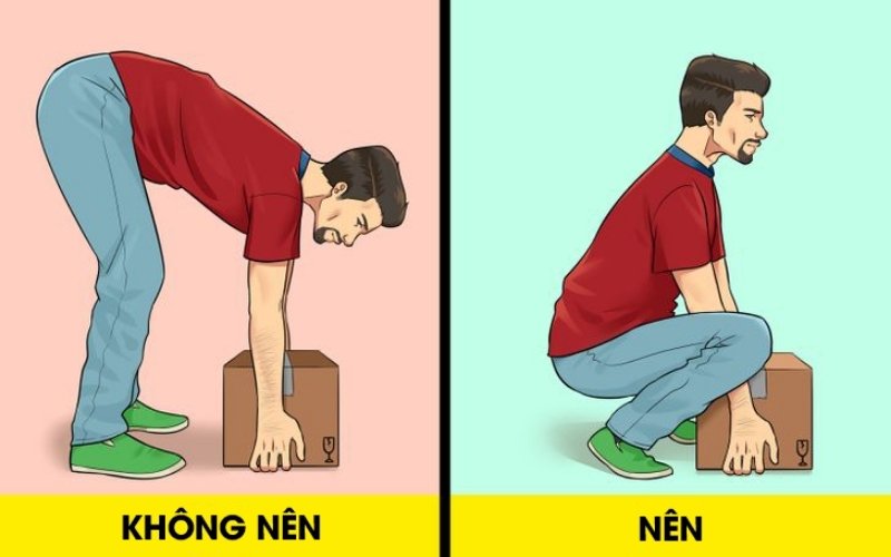 Làm gì khi bị đau lưng sau khi bê đồ nặng? Giải pháp phòng chống?