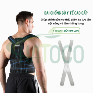 Đai Lưng Chống Gù Cao Cấp Haruco HTC-06-6